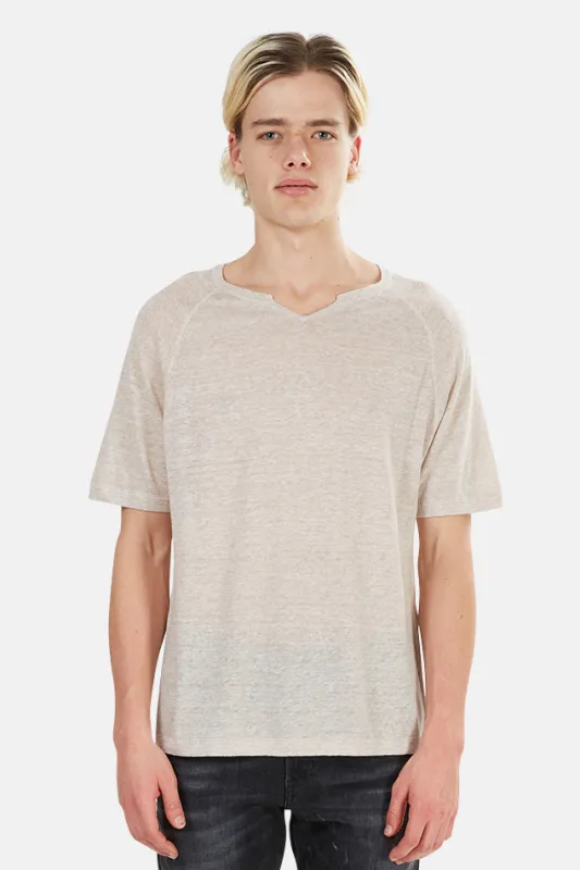 Split Neck Raglan Natural sold by Blue & Cream