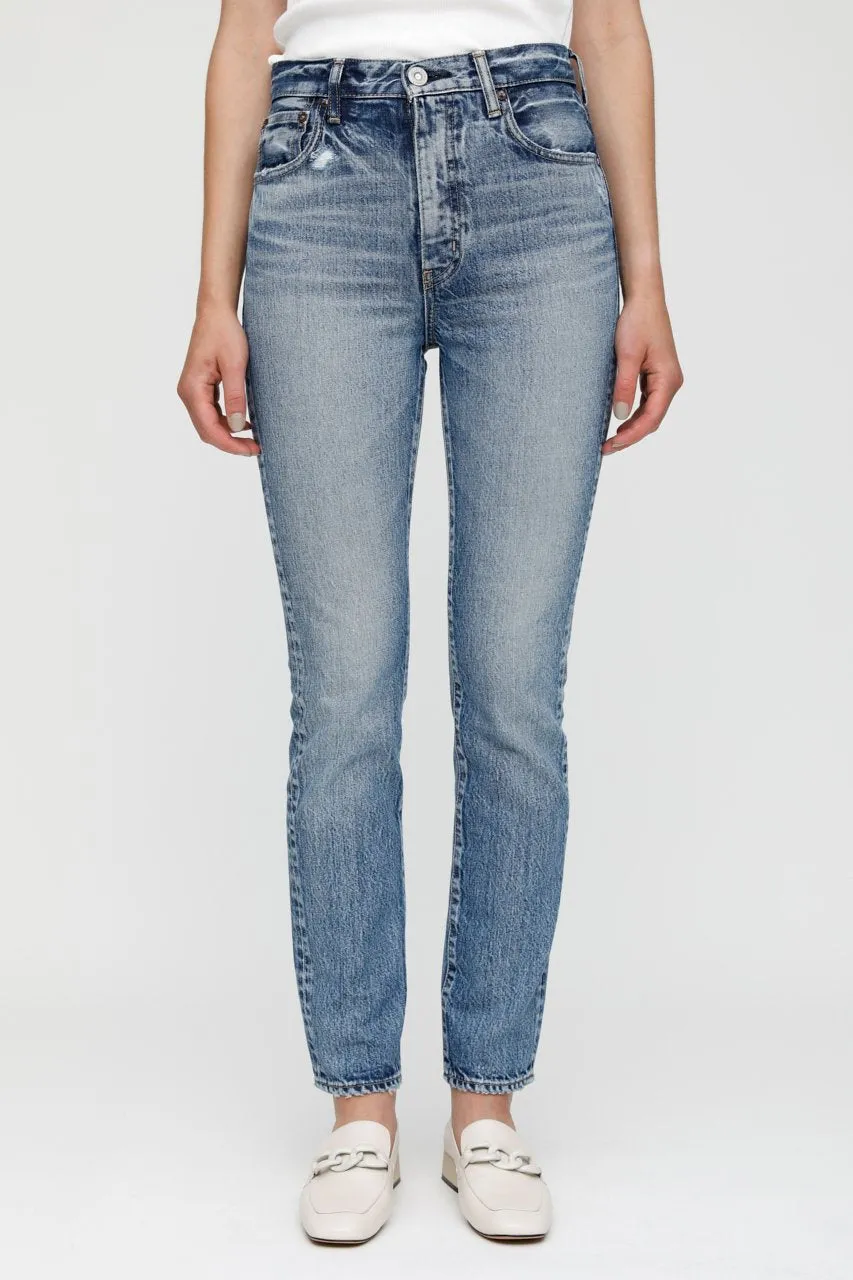 Lombard Slim Straight Jean Blue sold by Blue & Cream