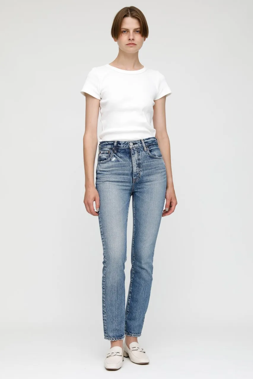 Lombard Slim Straight Jean Blue sold by Blue & Cream product image thumbnail 4