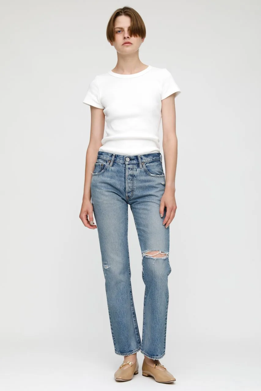 County Straight Jean Blue sold by Blue & Cream product image thumbnail 4