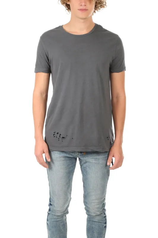 Sioux Tee Lunar Grey made by Ksubi