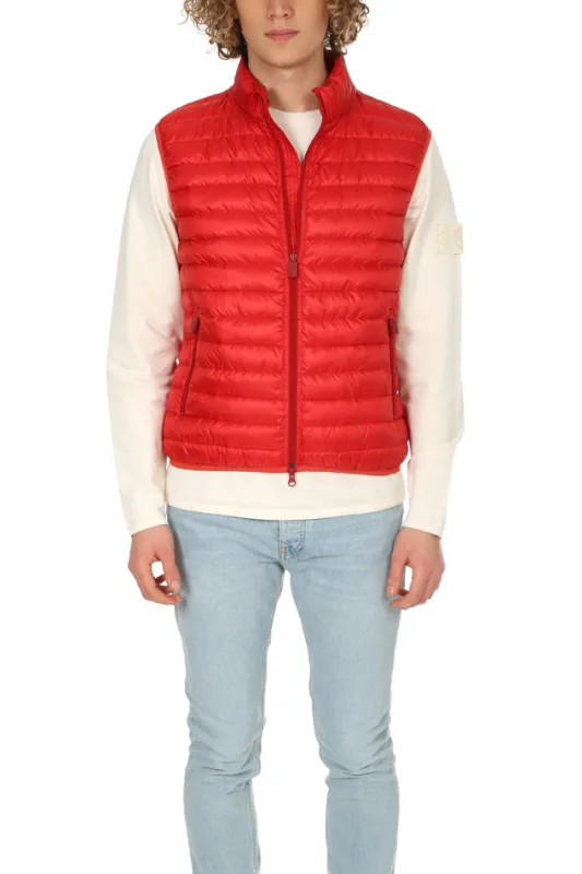 Light Red Aspesi New Agile Vest sold by Blue & Cream