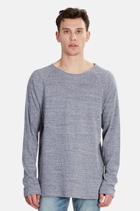 Bowery Raglan Light Navy sold by Blue & Cream