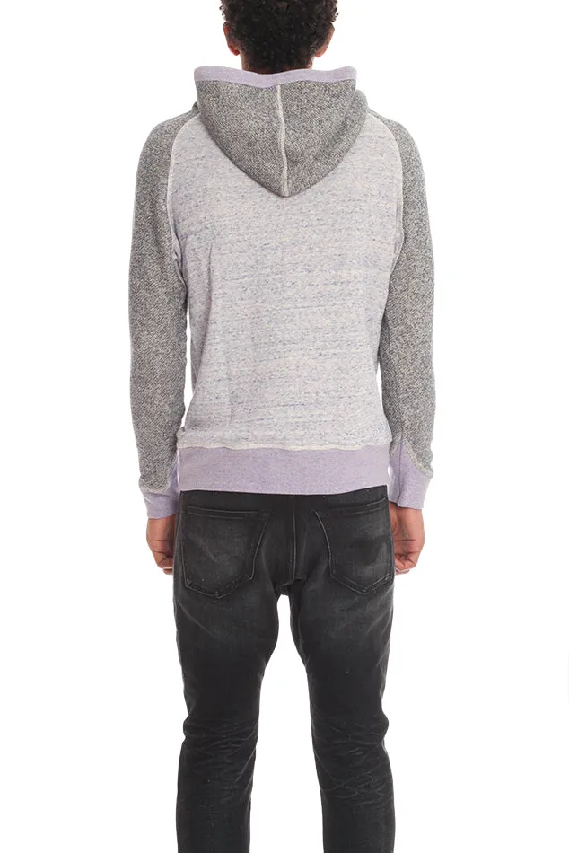 Pullover Hoodie Lavender/Charcoal sold by Blue & Cream product image thumbnail 3