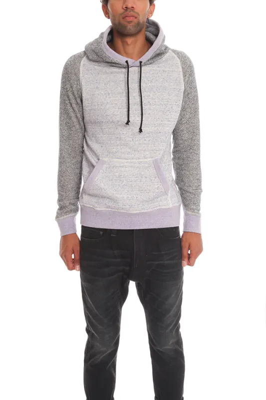 Pullover Hoodie Lavender/Charcoal sold by Blue & Cream
