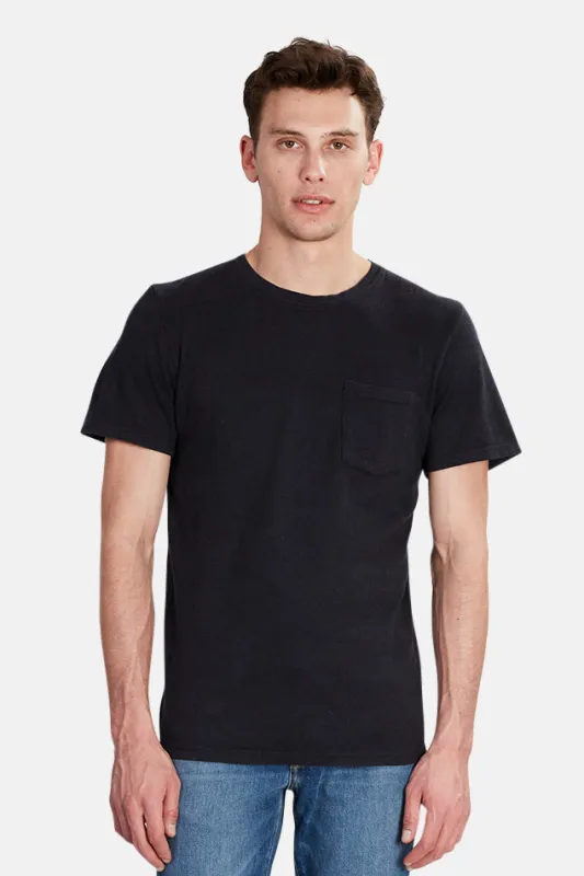 Jungmaven Baja Pocket Tee Black sold by Blue & Cream