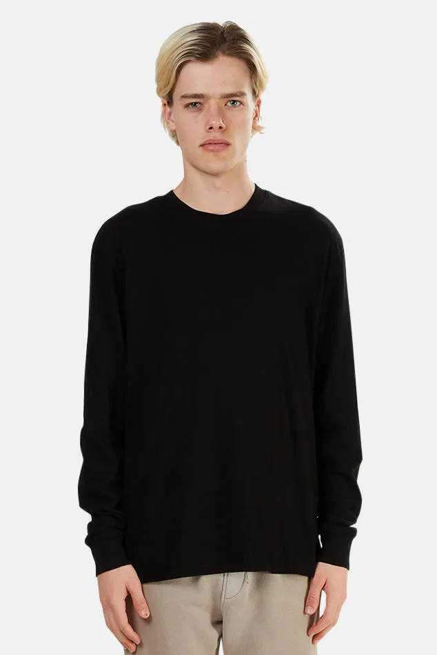 Presley Long Sleeve Shirt Jet Black sold by Blue & Cream