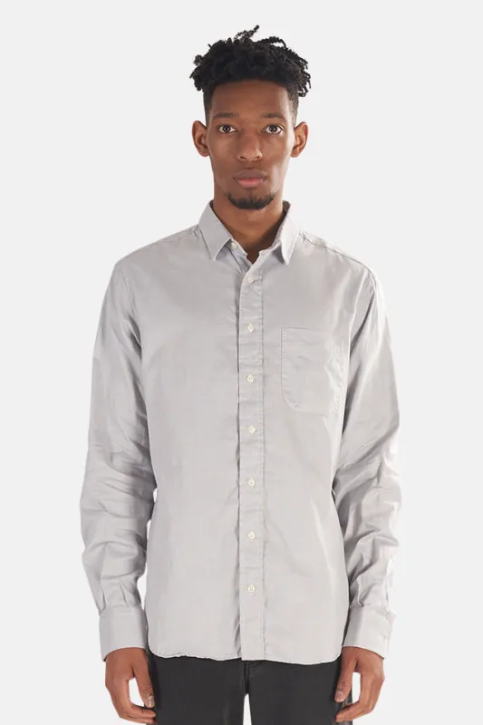 Pique Button Down Grey sold by Blue & Cream