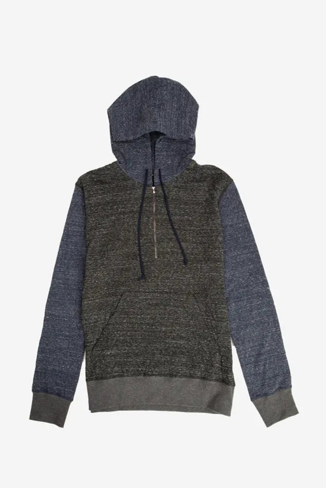 1/4 Zip Hoodie Grey sold by Blue & Cream product image thumbnail 5