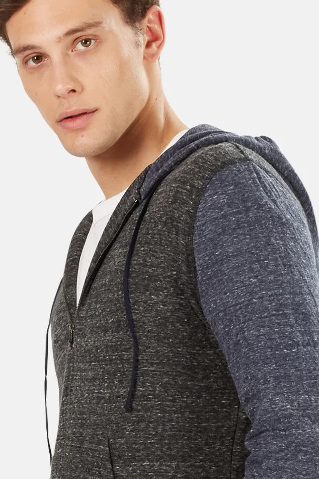 1/4 Zip Hoodie Grey sold by Blue & Cream product image thumbnail 4