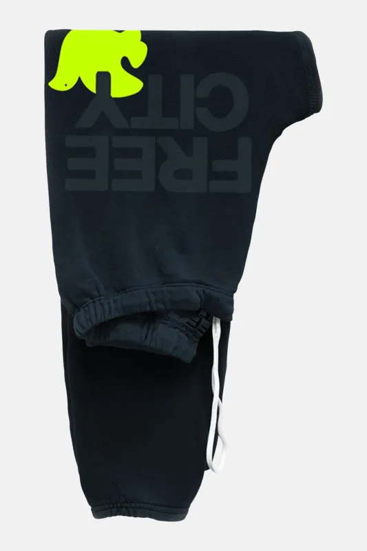 FREECITYlarge Logo Sweatpant Squidsink made by freecity