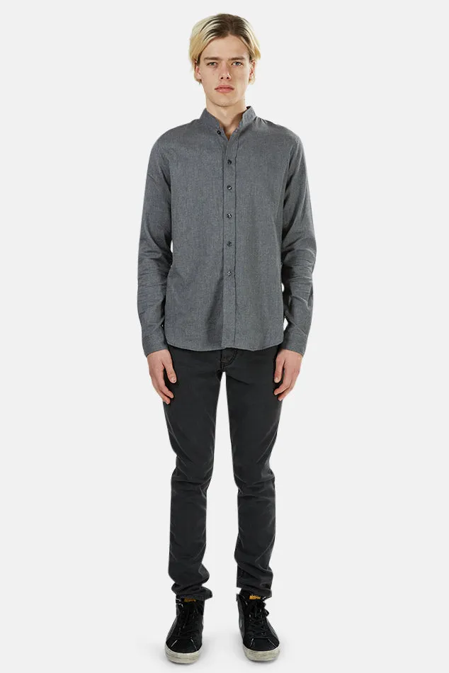 Mandarin Shirt Dark Grey sold by Blue & Cream product image thumbnail 5