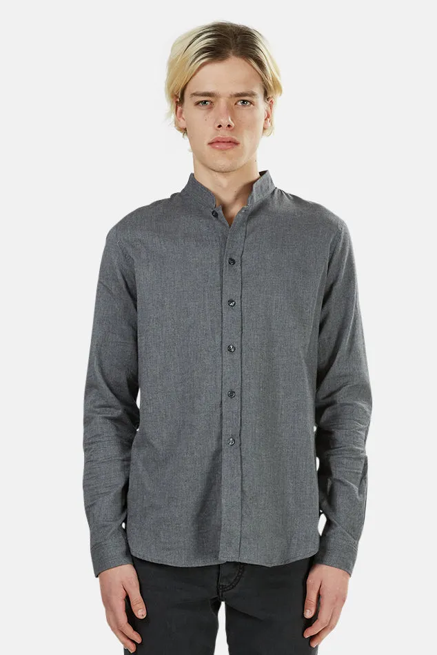 Mandarin Shirt Dark Grey sold by Blue & Cream