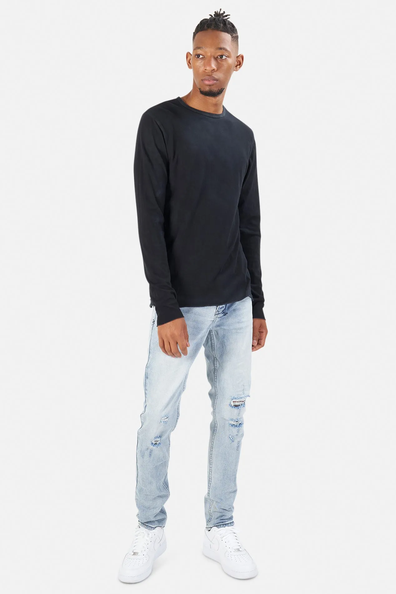 Jagger Long Sleeve Shirt Vintage Black sold by Blue & Cream product image thumbnail 5