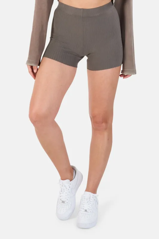 Ibiza Biker Shorts Taupe sold by Blue & Cream