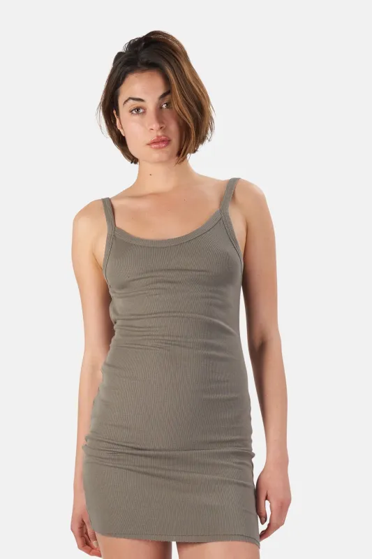 Verona Tank Dress Ash sold by Blue & Cream