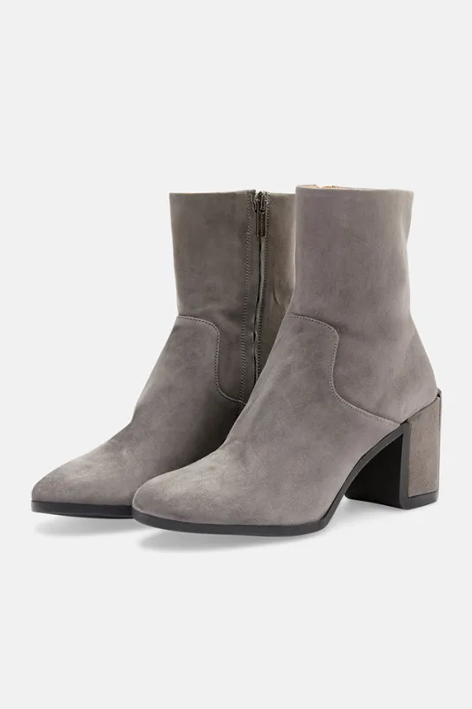 Carly Ankle Boot Grey Suede sold by Blue & Cream