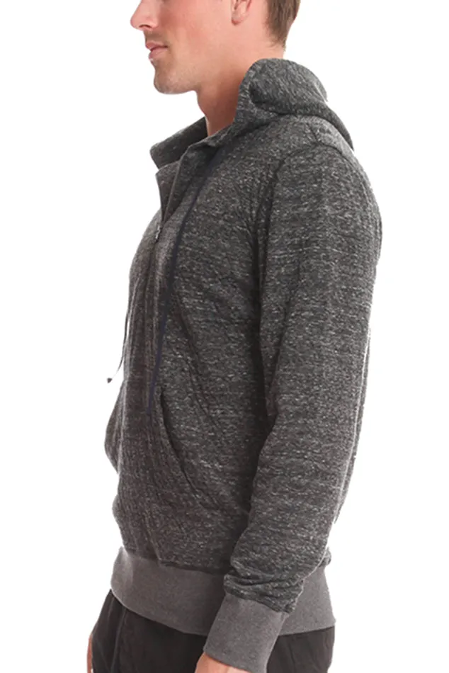 1/4 Zip Hoodie Charcoal sold by Blue & Cream product image thumbnail 4