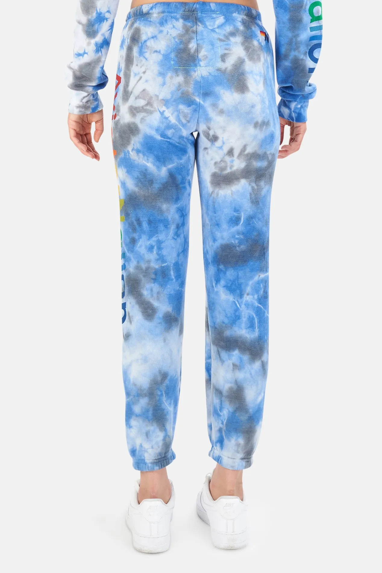 Women's Hamptons Sweatpants Tie Dye Cloud Blue sold by Blue & Cream product image thumbnail 4