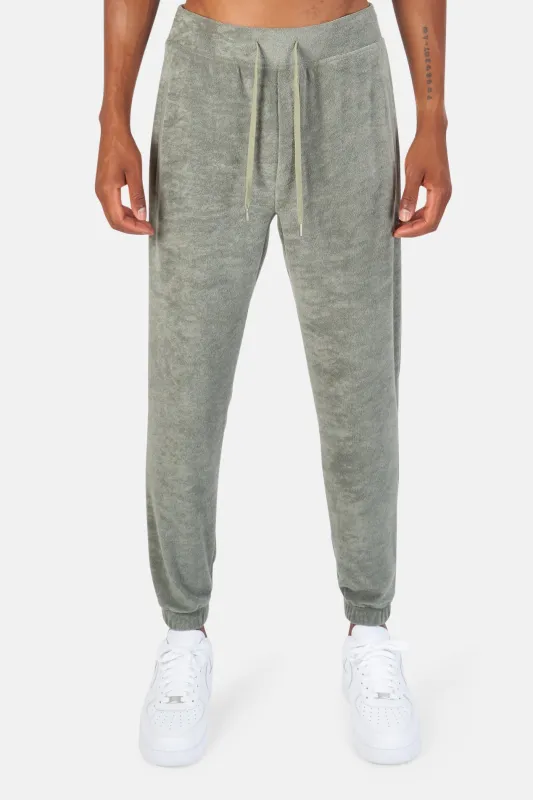 Pool Terry Jogger Khaki sold by Blue & Cream