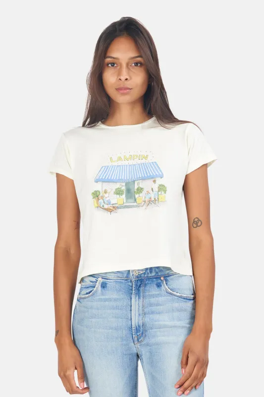 Lampin Tee Ecru sold by Blue & Cream