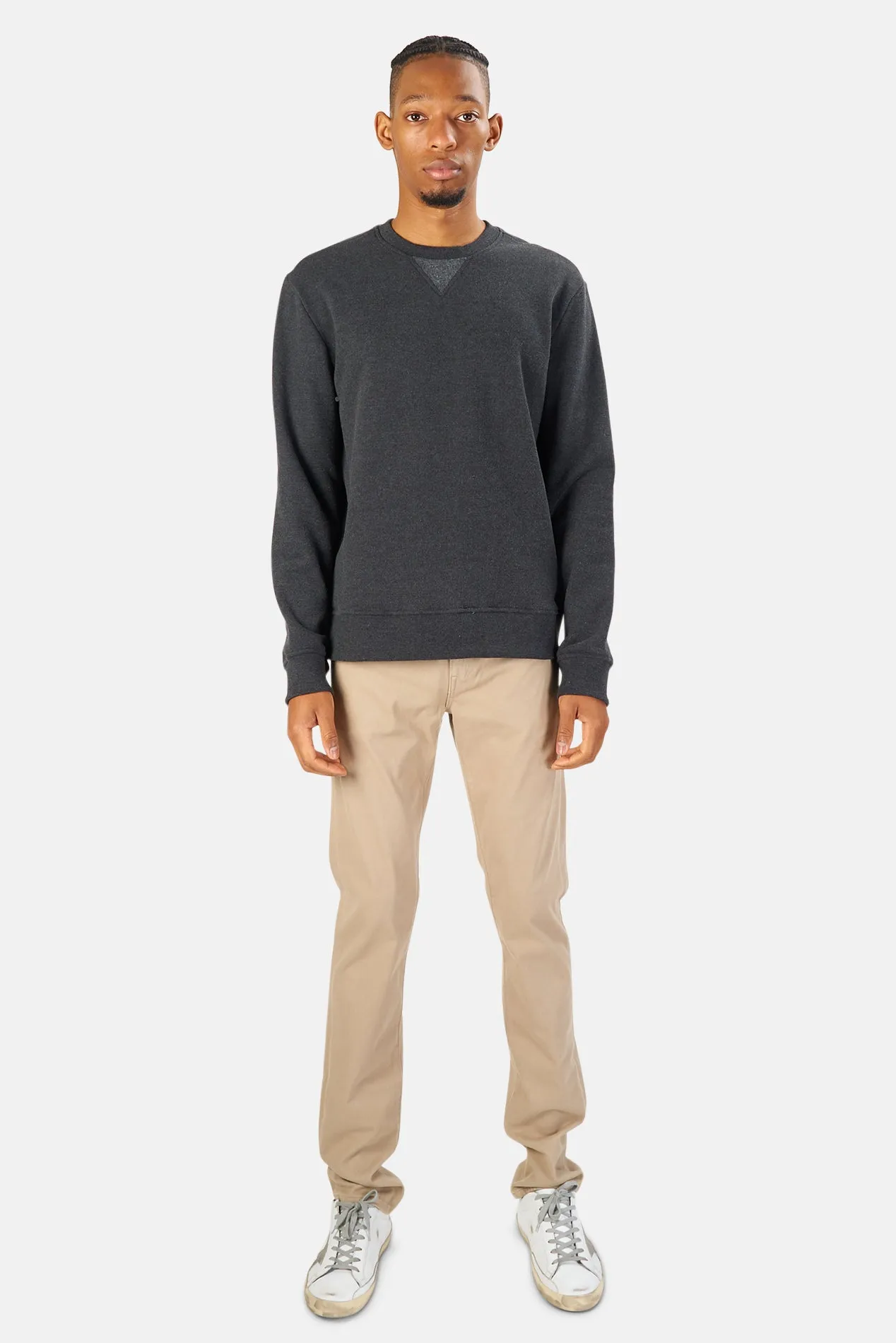 Mont Blanc Crewneck Charcoal Heather sold by Blue & Cream product image thumbnail 5