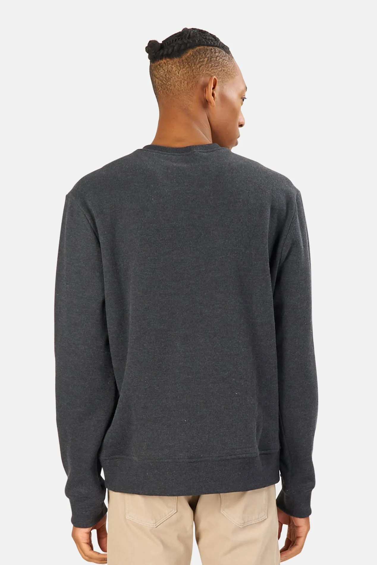 Mont Blanc Crewneck Charcoal Heather sold by Blue & Cream product image thumbnail 3