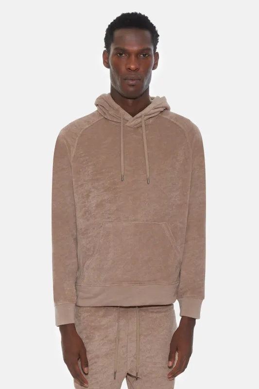 Pool Terry Pullover Hoodie Camel sold by Blue & Cream