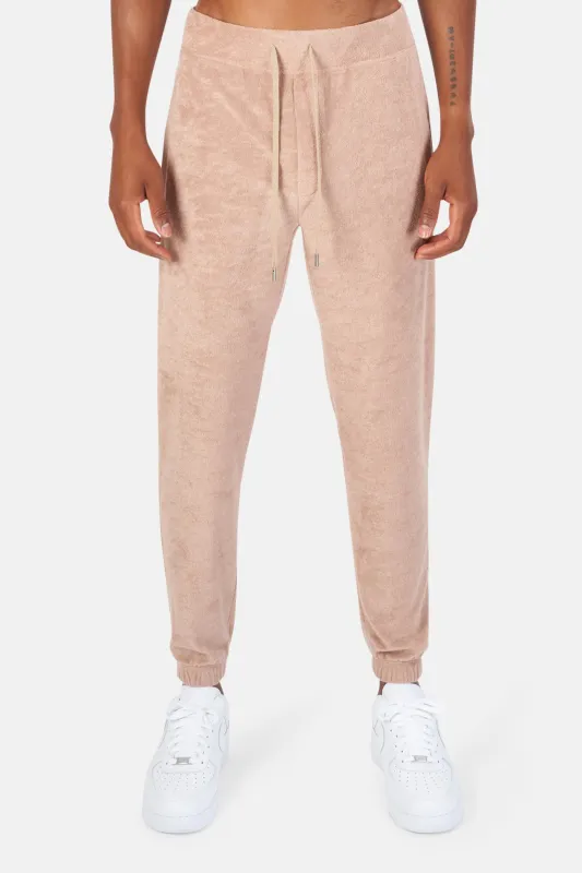 Poolside Terry Jogger Camel sold by Blue & Cream