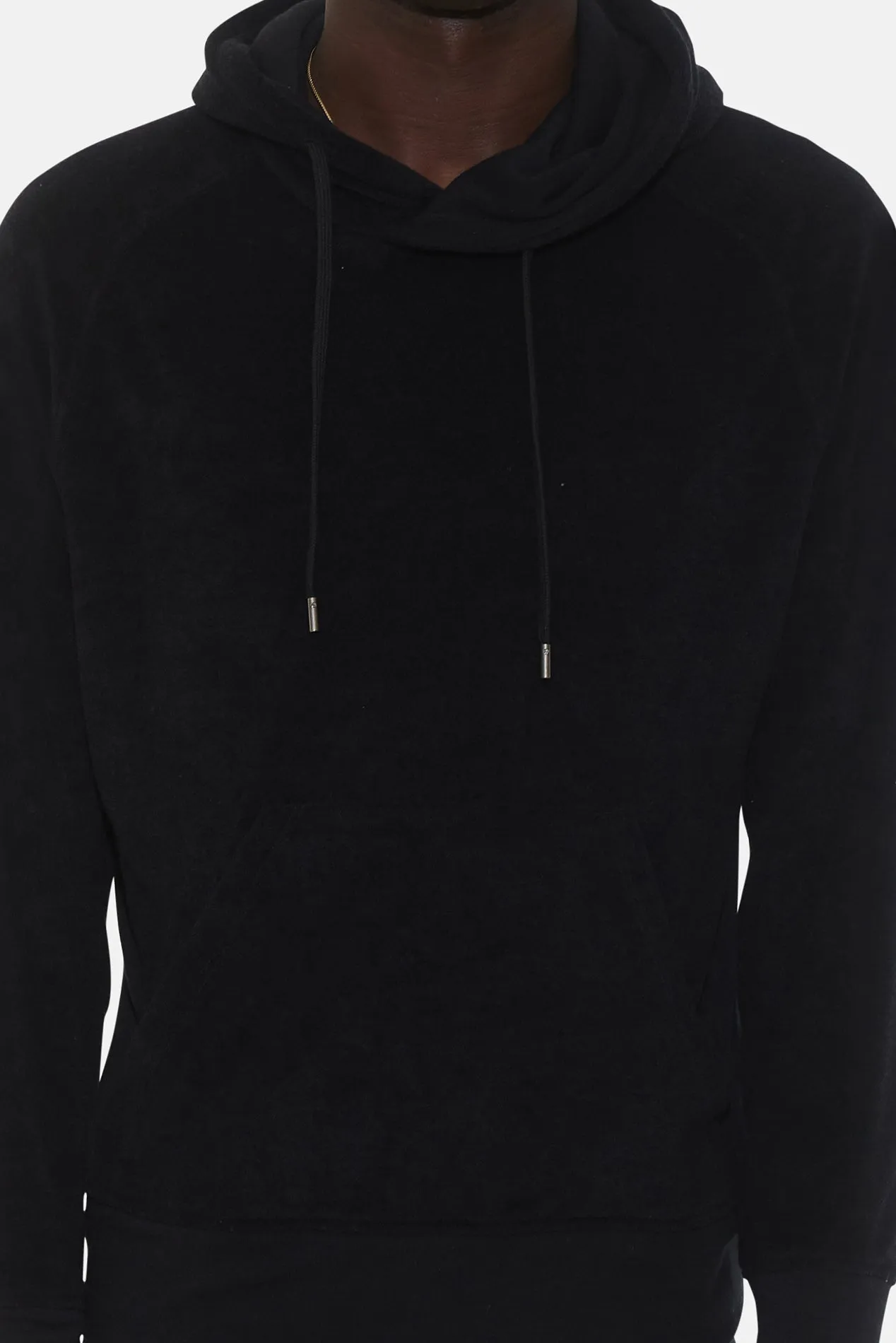Pool Terry Pullover Hoodie Black sold by Blue & Cream product image thumbnail 4