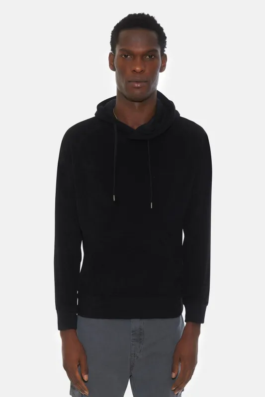 Pool Terry Pullover Hoodie Black sold by Blue & Cream