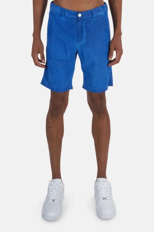Blue Massimo Alba Velvet Bermuda Short sold by Blue & Cream