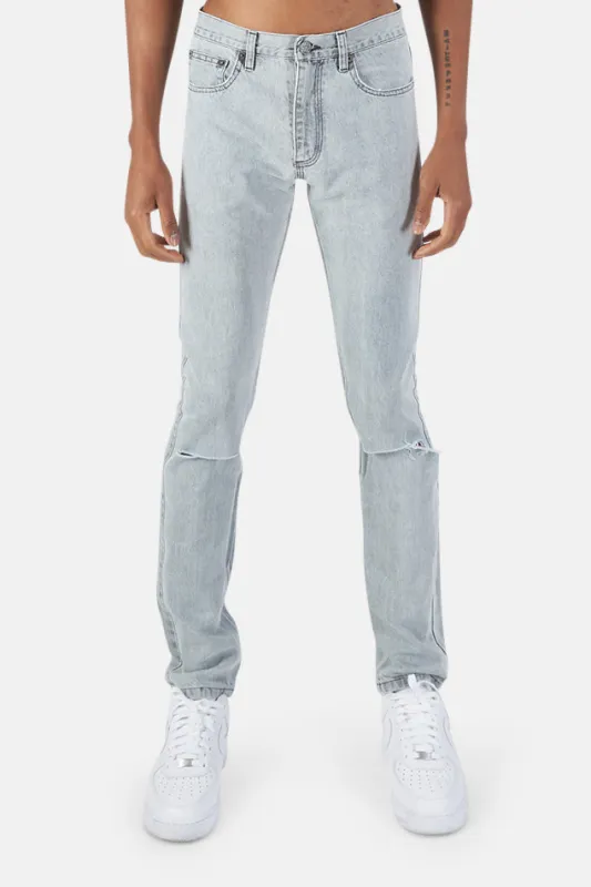 HL Distressed Skinny Jean Blue sold by Blue & Cream