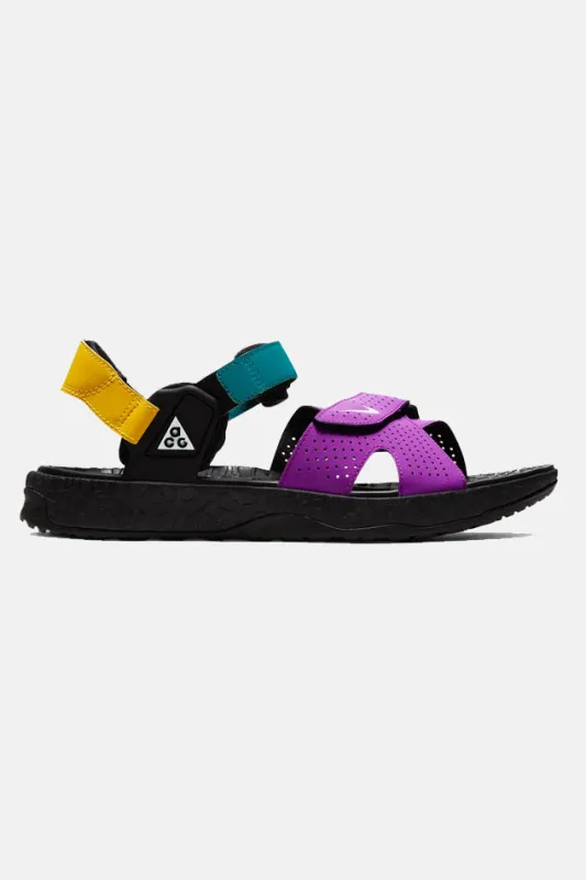 Black/White/Vivid Purple Nike ACG Deschutz Sandal sold by Blue & Cream