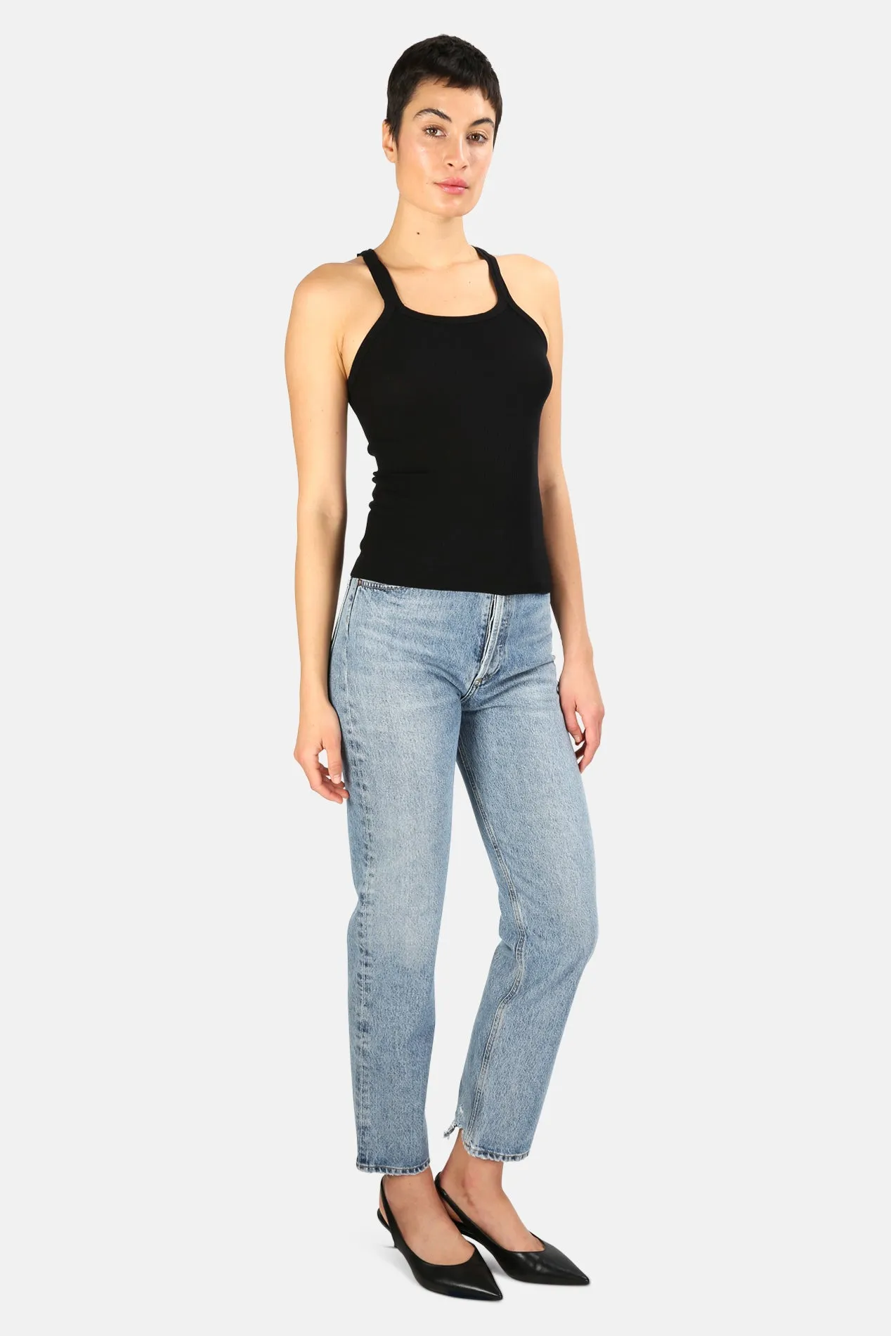 Ribbed Tank Black sold by Blue & Cream product image thumbnail 5