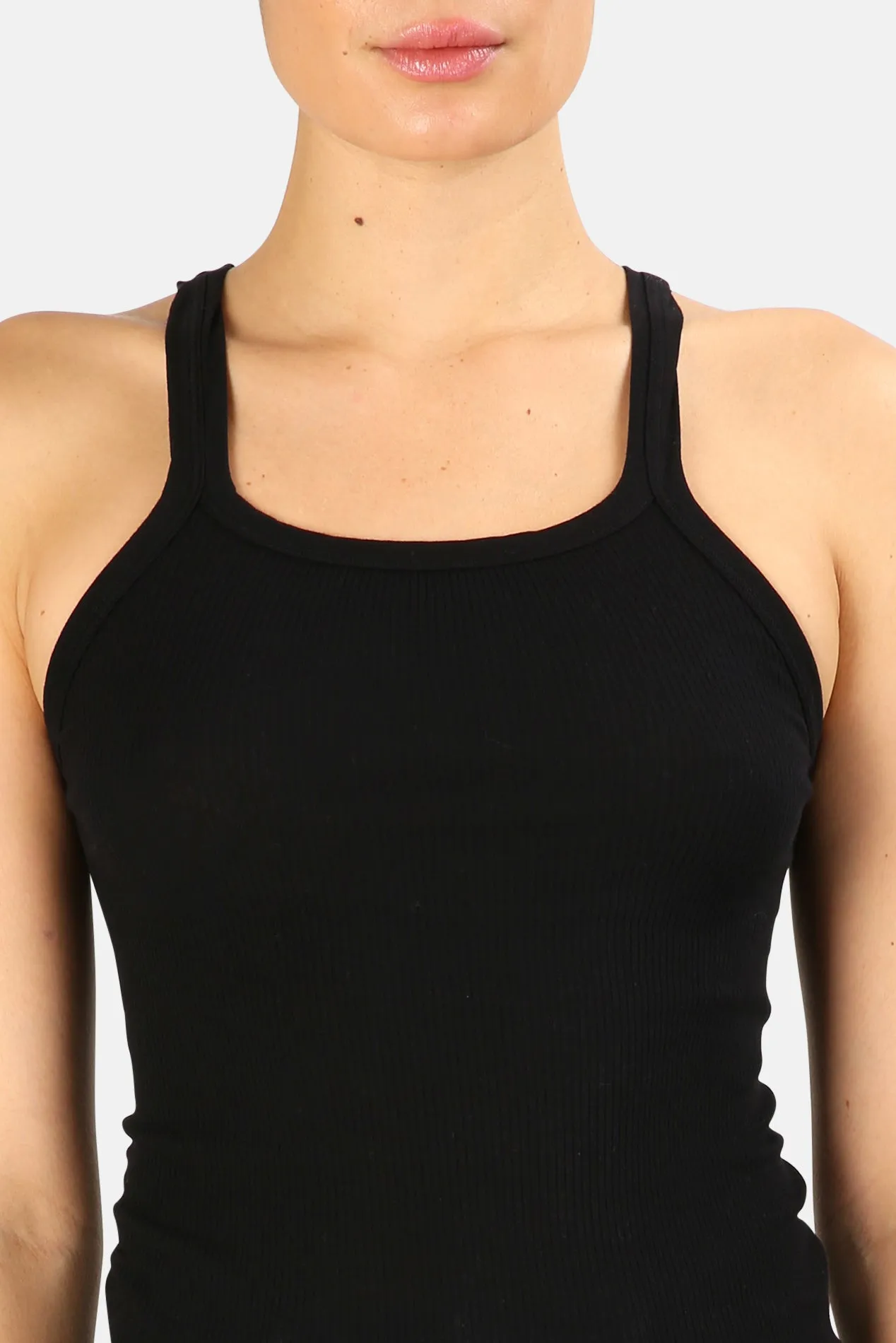 Ribbed Tank Black sold by Blue & Cream product image thumbnail 4