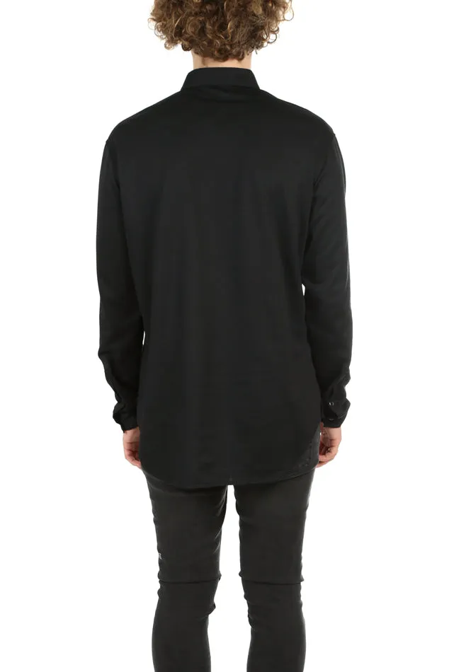 Dior Pique Button Down Black sold by Blue & Cream product image thumbnail 3