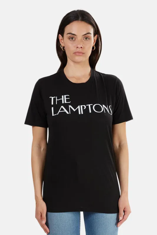 Lamptons Crewneck Tee Black sold by Blue & Cream