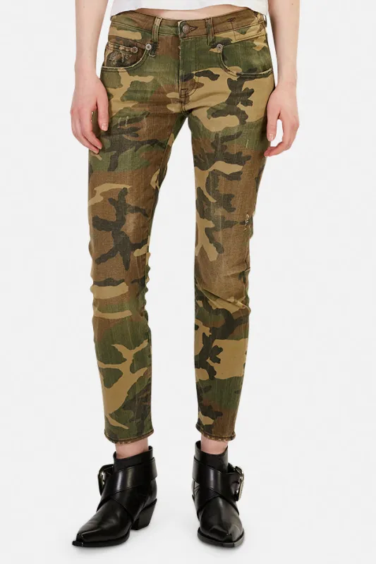 Boy Skinny Jean Beige Camo sold by Blue & Cream
