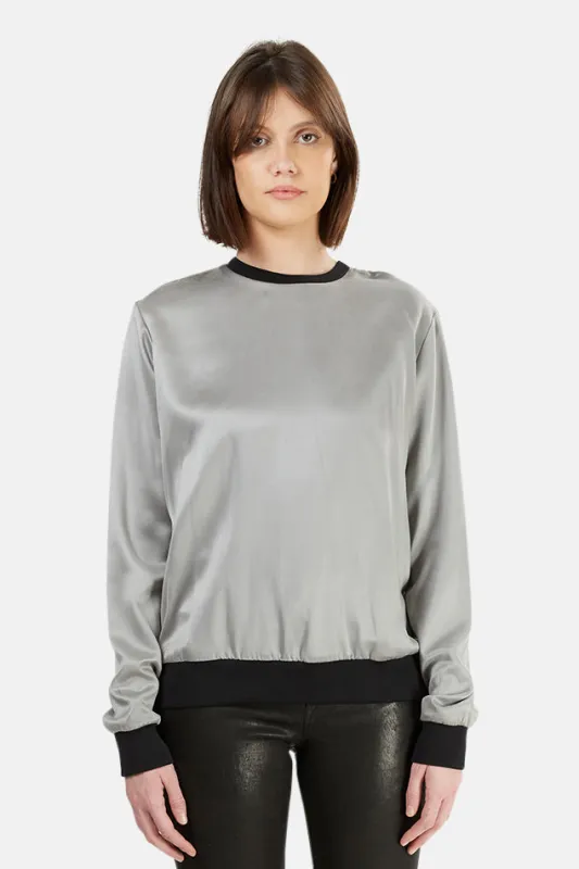 Alexander Wang Silk Sweatshirt made by Alexander Wang