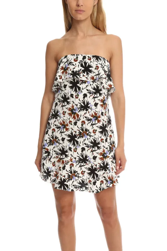 Romy Dress White Multi sold by Blue & Cream