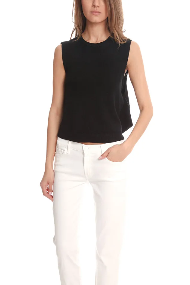 3.1 Phillip Lim Sleeveless Draped Back Top sold by Blue & Cream