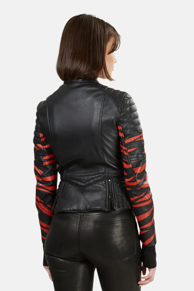 3.1 Phillip Lim Peplum Motorcycle Jacket sold by Blue & Cream product image thumbnail 3