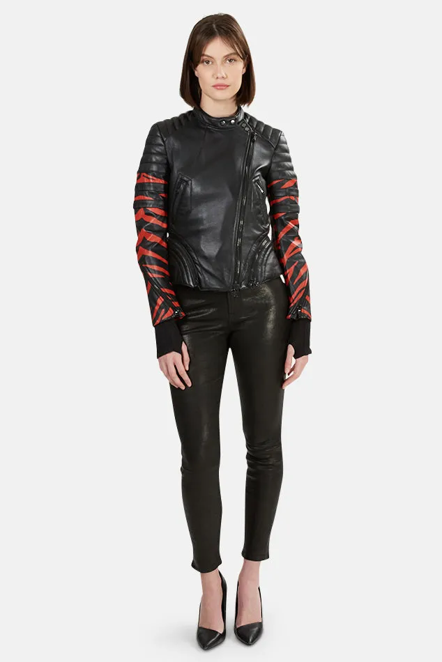 3.1 Phillip Lim Peplum Motorcycle Jacket sold by Blue & Cream product image thumbnail 5