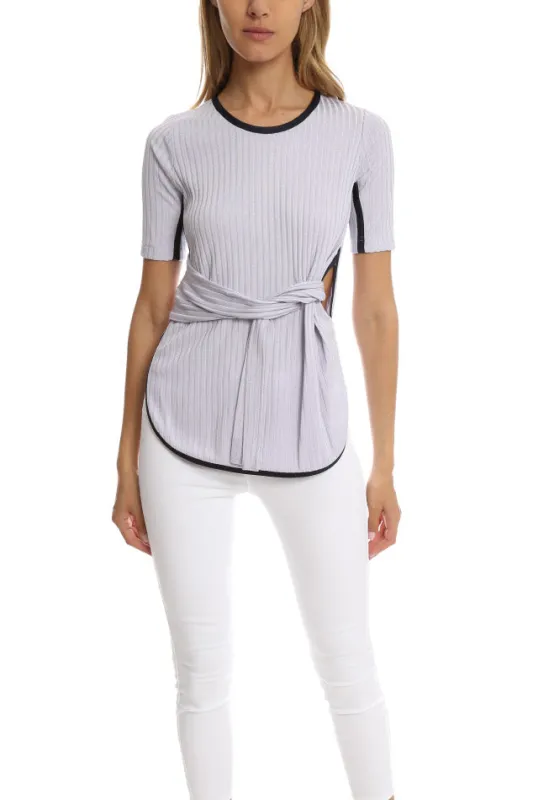 3.1 Phillip Lim Front Tie Top sold by Blue & Cream