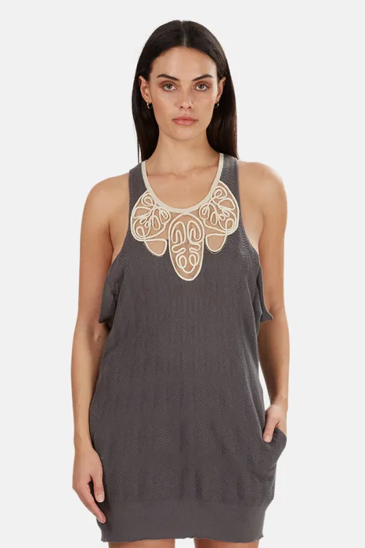 3.1 Phillip Lim Chevron Box Cut Dress sold by Blue & Cream