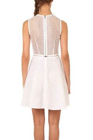Yigal Azrouel Optic Eyelet Dress sold by Blue & Cream product image thumbnail 3
