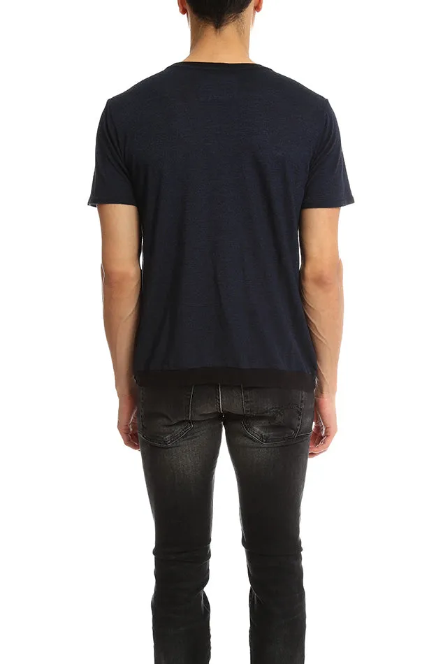 V::Room Pique Crewneck Tee sold by Blue & Cream product image thumbnail 3