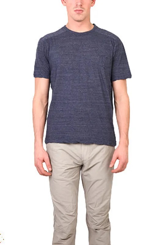 V::ROOM Melange Crew Tee sold by Blue & Cream