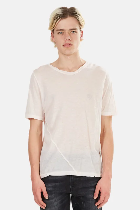 V::Room Gauze Twist Crewneck Tee sold by Blue & Cream